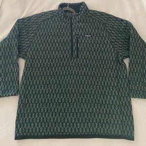BRAND NEW Patagonia Men's Better Sweater Quarter Zip Pullover 1/4 Zip Size XXL